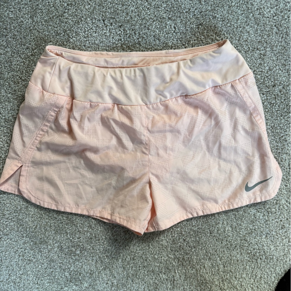 Nike Women's Light Pink Athletic Shorts